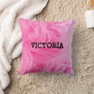 Cojín Decorativo Diseño Glam Rosa Femenino