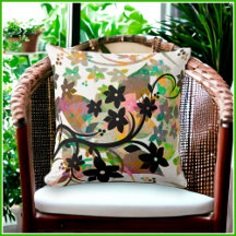 Diseño gráfico botánico multicolor [Floral Retro]
