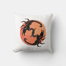 Diseño gráfico tribal de escorpión