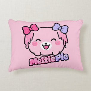 Cojín Decorativo Diseño Kawaii de Pastelito Derretido 