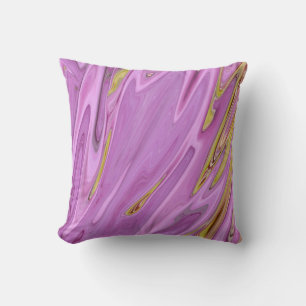 Cojín Decorativo Diseño líquido morado