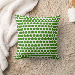 Cojín Decorativo Diseño marroquí verde