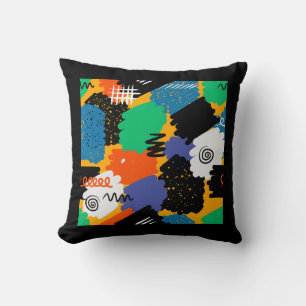 Cojín Decorativo Diseño Maximalista Colorido