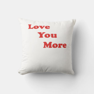 Cojín Decorativo Diseño Mínimo Te Amo Más