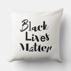 Cojín Decorativo Diseño moderno, audaz y diferente Las vidas negras