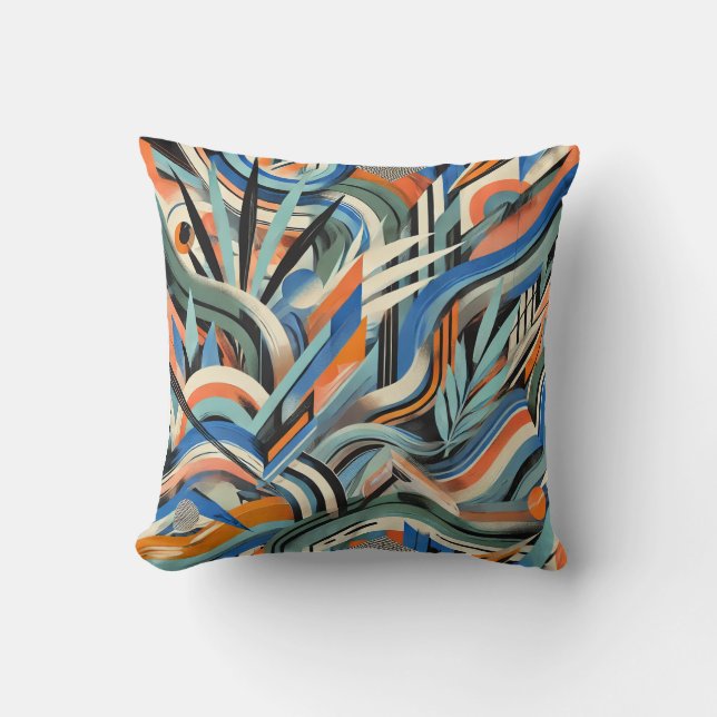 Cojín Decorativo diseño moderno inspirado en el arte Sofa Cushions (Anverso)