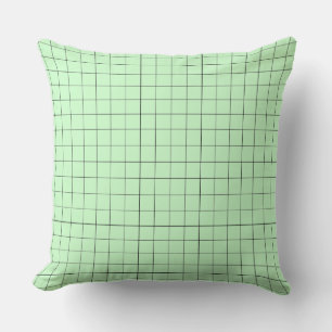 Cojín Decorativo Diseño moderno Lignes Tartán Pastel Colores Pillow