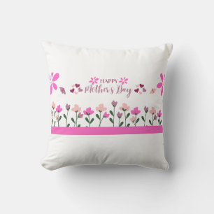 Cojín decorativo diseño multicolor día de la madre