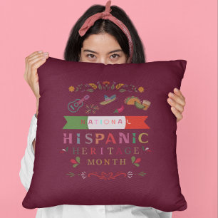 COJÍN DECORATIVO DISEÑO NACIONAL DE PATRIMONIO HISPANO MENSUAL
