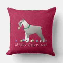 Diseño navideño Schnauzer Merry