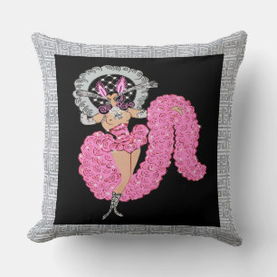 Cojín Decorativo Diseño Raro ERTE "Mimi" (Recolorado)