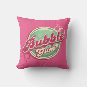Cojín Decorativo Diseño retro de hueso para cumpleaños o escuela