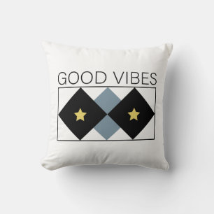 Cojín Decorativo Diseño sencillo e impactante de Good Vibes