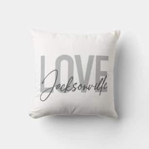 Cojín Decorativo Diseño sencillo, moderno y fresco Love Jacksonvill