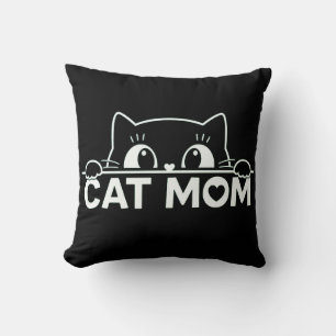 Cojín Decorativo Diseño simple y lindo para mamá amante de gatos ne