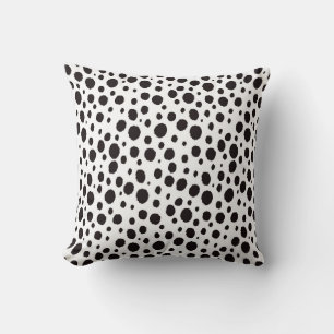 Cojín Decorativo Diseño sin foco de leopardo de impresión de vintag