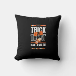 Cojín Decorativo Diseño Trick o Treat-Halloween 2023