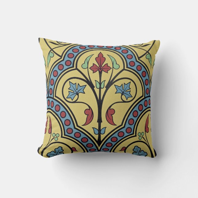 Cojín Decorativo Diseño victoriano #12 @ Susiejayne (Anverso)