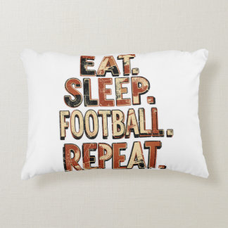 Cojín Decorativo Diseño Vintage para Fanáticos del Fútbol | Gráfico