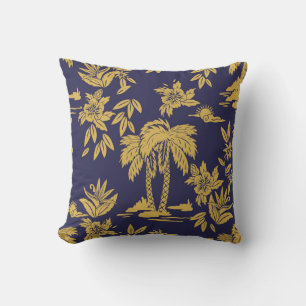 Cojín Decorativo Diseño vintage sin inconvenientes con Hawaii, trop