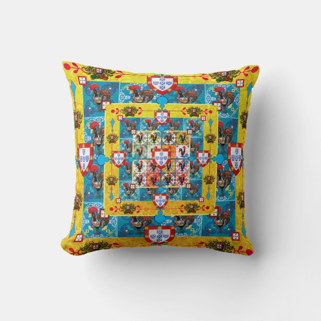 Cojín Decorativo diseños portugueses (Anverso)