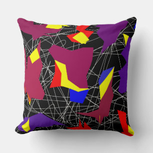 Cojín Decorativo Disfraces abstractos y diferentes formas y colores