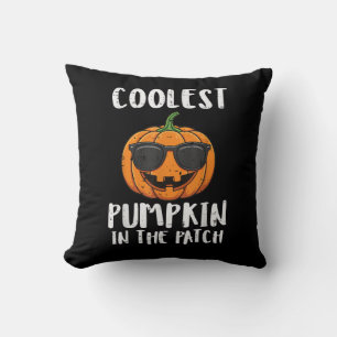 Cojín Decorativo Disfraz de calabaza más genial de Halloween para h