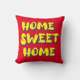 Cojín Decorativo Disfruta Aquí Hogar Dulce Hogar 