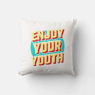 Cojín Decorativo Disfruta tu clásico de juventud