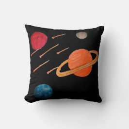 Cojín Decorativo Disparando estrellas en el espacio