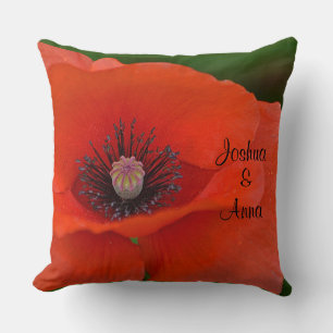 Cojín Decorativo Disquetera roja personalizada