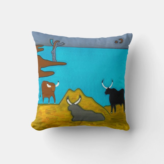 Cojín Decorativo d'Italie de Boeufs (Anverso)