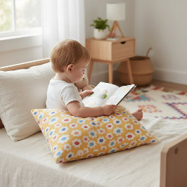 Cojín Decorativo Ditsy Flower Nursery Decor Accent Pillow