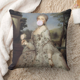 Cojín Decorativo Diva del chicle Luisa de Parma