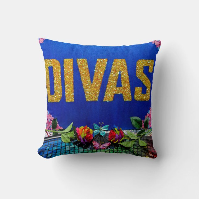 Cojín decorativo Divas (Anverso)