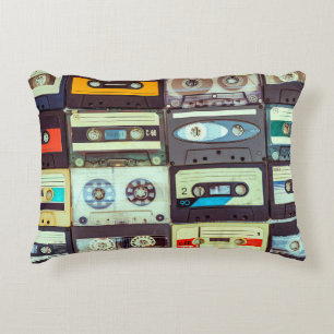 Cojín Decorativo Diversas cintas de audio antiguas