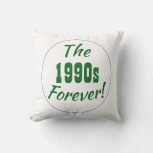 Cojín Decorativo Diversión Retro Década de 1990 90s
