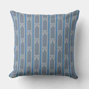 Cojín Decorativo Diversión y fantasía a rayas Bow Pillow