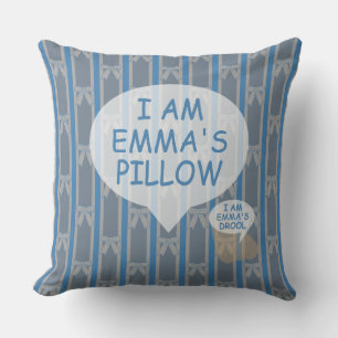 Cojín Decorativo Diversión y fantasía, estoy a rayas por la almohad