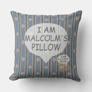 Cojín Decorativo Diversión y fantasía personalizable con estrellas 