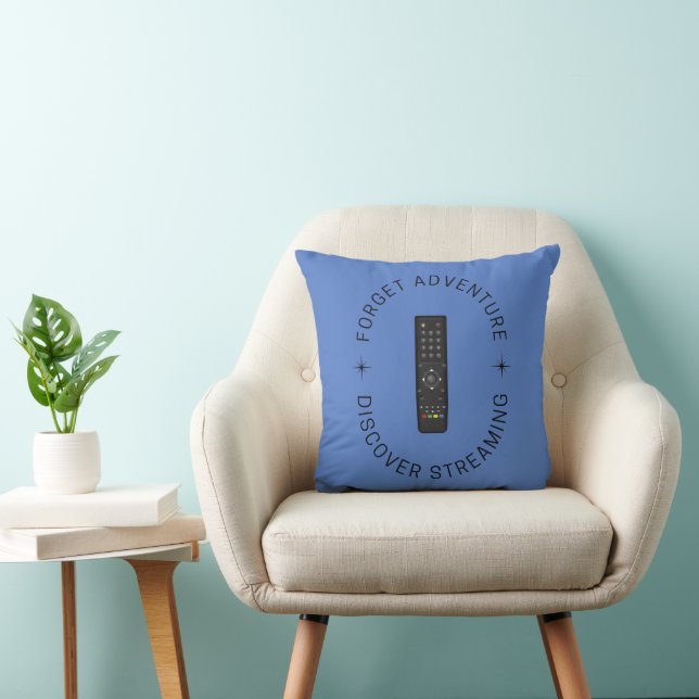 Cojín decorativo divertido de streaming | Ventilad (Silla)