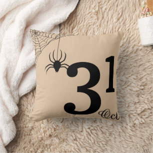 Cojín Decorativo Divertido Feliz Halloween 31 de octubre