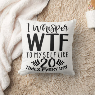 Cojín Decorativo Divertido I Whisper