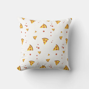 Cojín Decorativo Divertido patrón minimalista de pizza de pepperoni