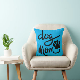 Cojín Decorativo Divertido perro Paw Dog Mom