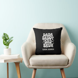Cojín Decorativo Divertido regalo de papá papá papá papá papá Bruh
