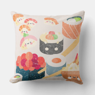 Cojín decorativo Divertido Sushi diseño para sofá 