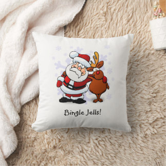 Cojín Decorativo Diviértete con Bingle Jells en vacaciones