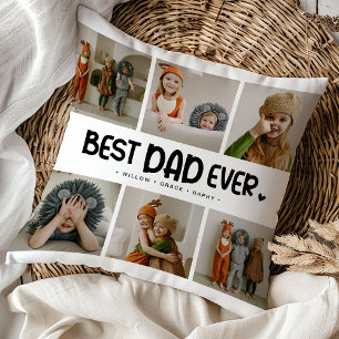 Cojín Decorativo Diviértete con 'MEJOR PAPÁ DEL MUNDO' 6 Fotos Mode