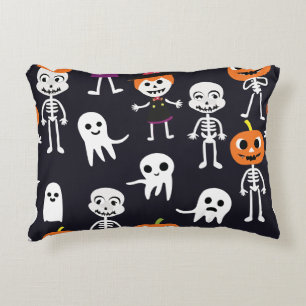 Cojín Decorativo Diviértete en Halloween espeluznante